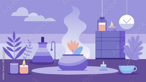 The scent of lavender and other calming essential oils wafts through the air creating a welcoming and theutic environment for patients to receive.