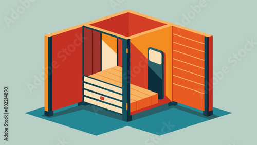 A foldable collapsible sauna that can be easily stored under a bed perfect for those living in cramped quarters..