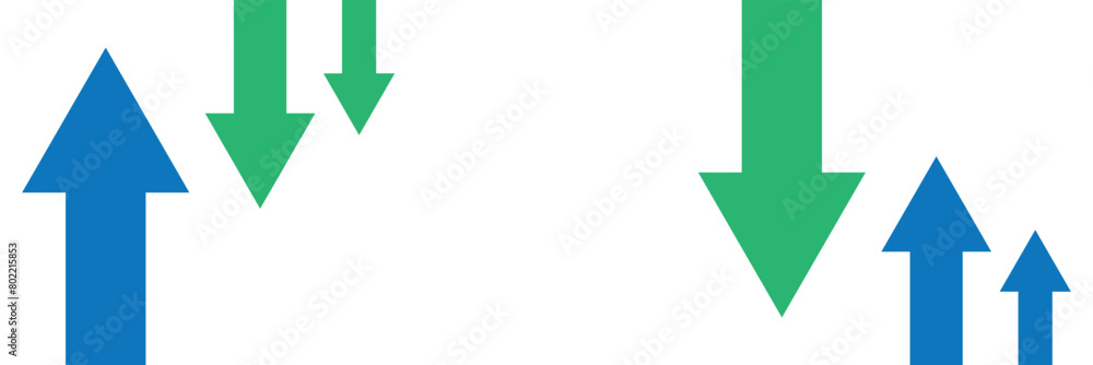 Up and down arrow vector. 14 EPS 10. Up and down arrow vector. 14 EPS 10.