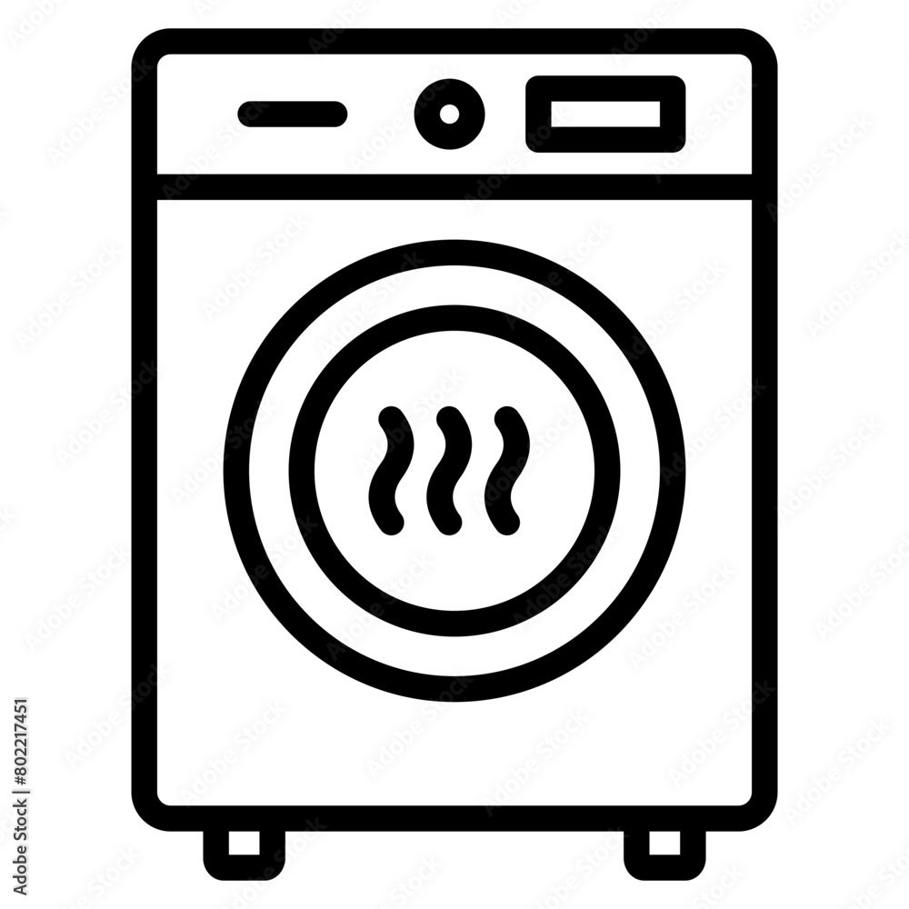 Drying Machine Icon Element For Design Drying Machine Icon Element For Design