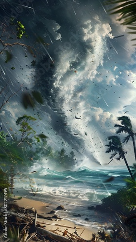 Intense Coastal Storm with ...