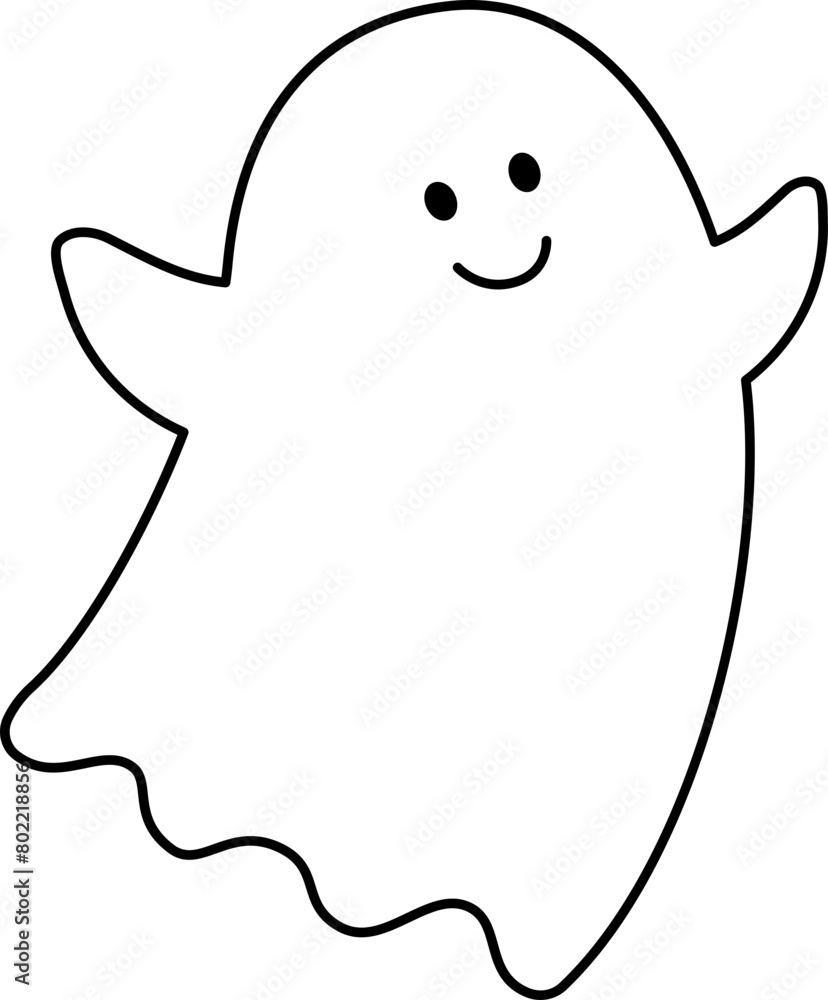 Cute Halloween white ghost outline.
Halloween sheet ghost outline. Cute Halloween white ghost outline.
Halloween sheet ghost outline.