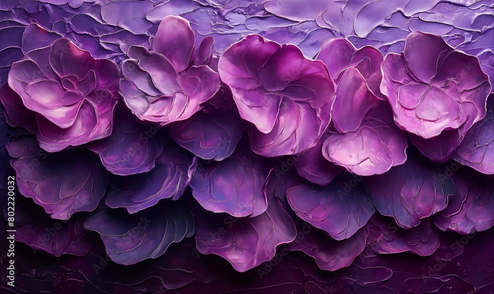 Purple texture background with leaves full frame. Purple texture background with leaves full frame.