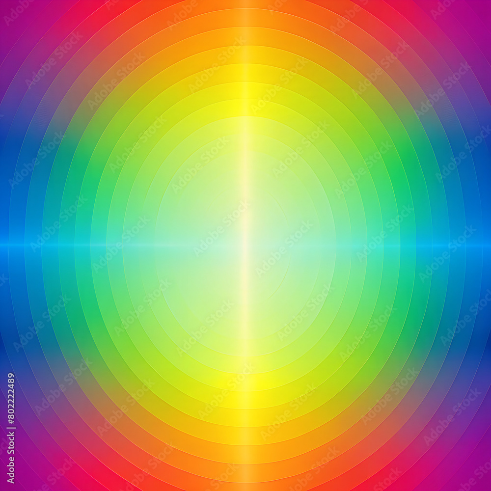 Rainbow Gradient concept about  Pride Month, geneative ai