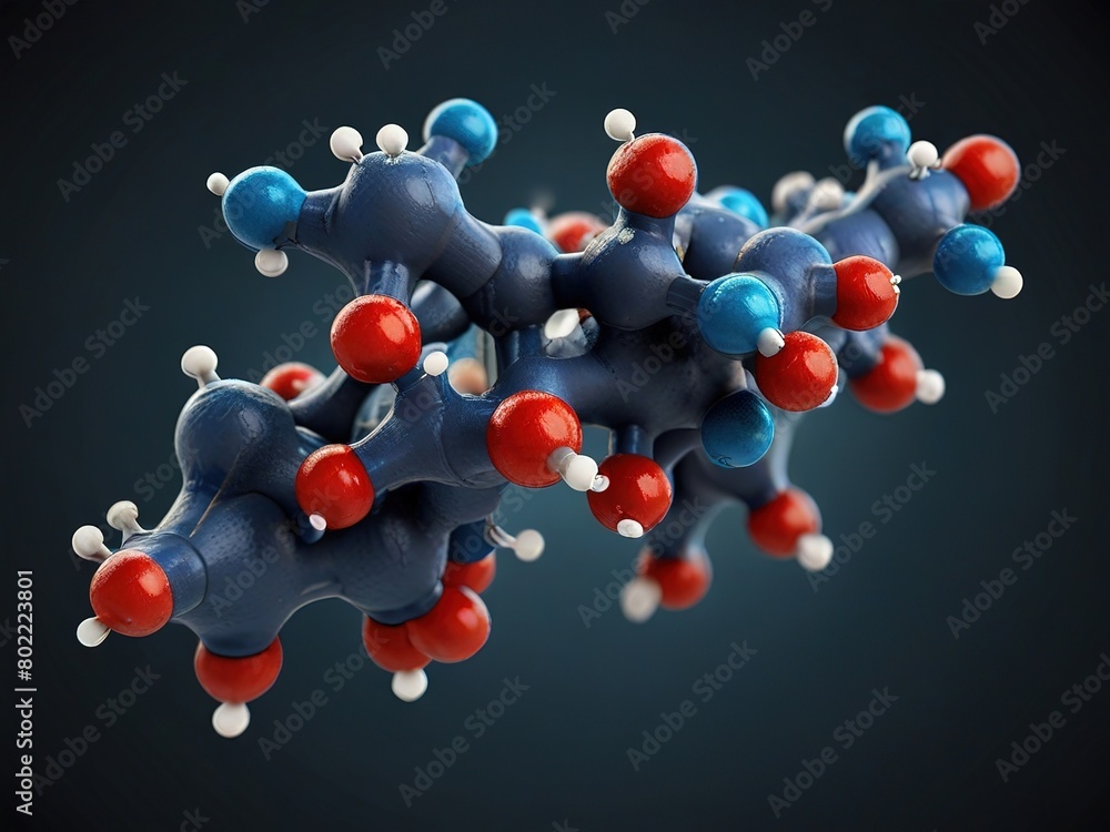 Human insulin hormone molecule, medicine for treating diabetes Human insulin hormone molecule, medicine for treating diabetes