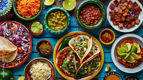 Discovering mexican culinary treasures  iconic tacos and exclusive secret recipes photo