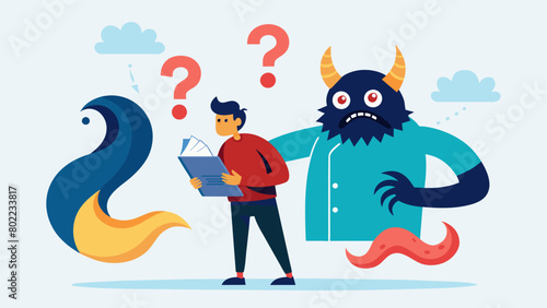 In its wake the Monster of Misinformation leaves behind a wake of confusion and distrust as people struggle to separate fact from fiction..