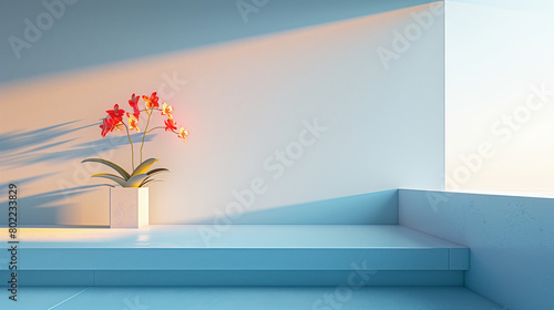 background with house plant