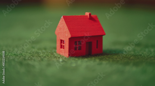 A toy house model