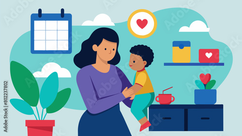 A mother adjusting her schedule and putting her career on hold to care for her recovering husband showing the strength and love in their marriage..