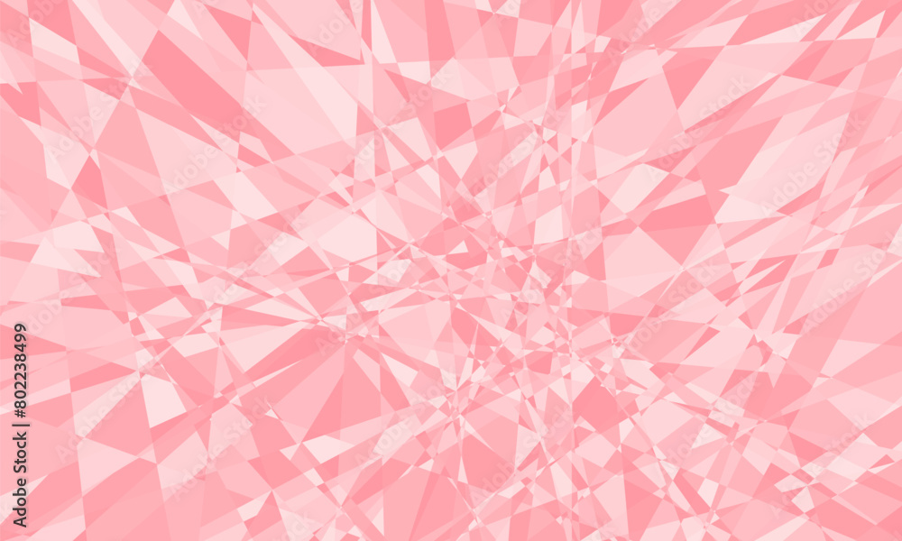Abstract pink geometric background. Template for brochures, flyers, magazine, banners etc.