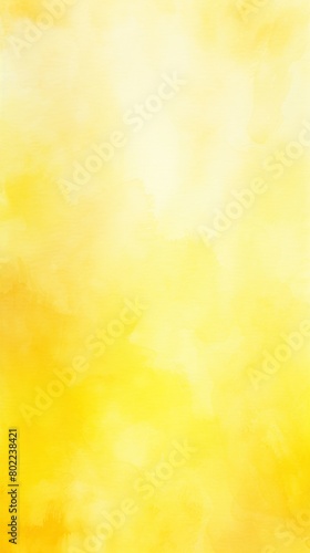 Yellow barely noticeable watercolor light soft gradient pastel background minimalistic pattern with copy space texture for display products blank copyspace
