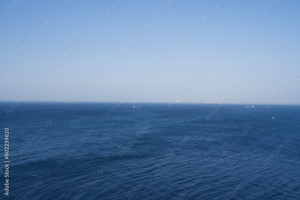 Calm evening scenery of Tokyo Bay Calm evening scenery of Tokyo Bay