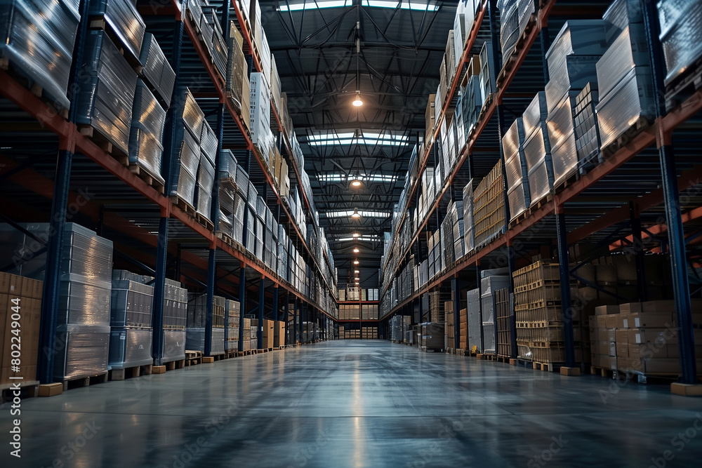 Fototapeta premium warehouse interior