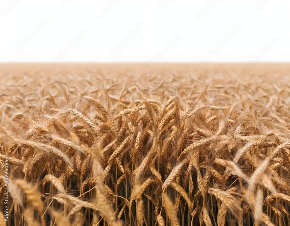 Naklejka premium golden wheat field in summer