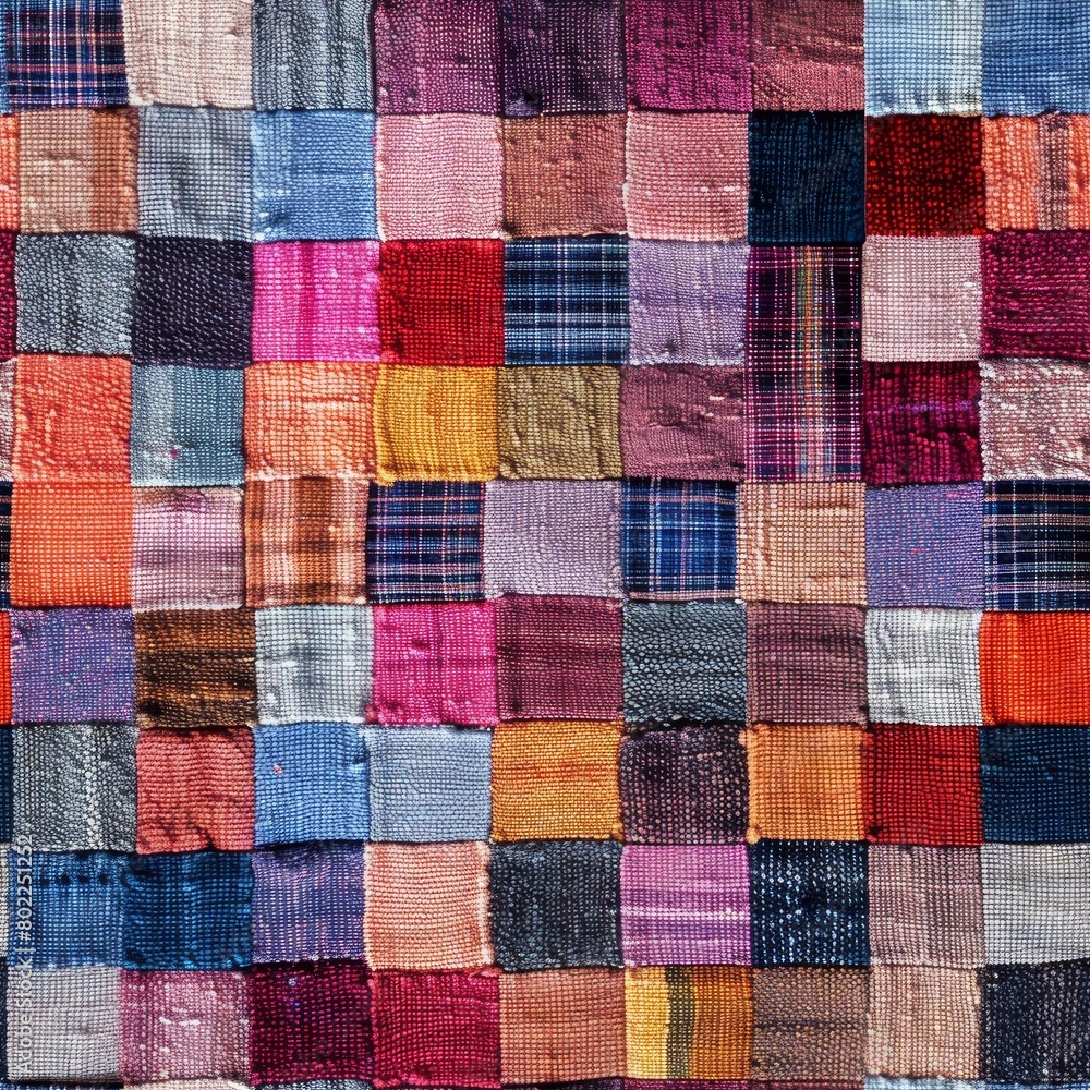 Abstract mosaic pattern of square weave, in soothing colors Abstract mosaic pattern of square weave, in soothing colors