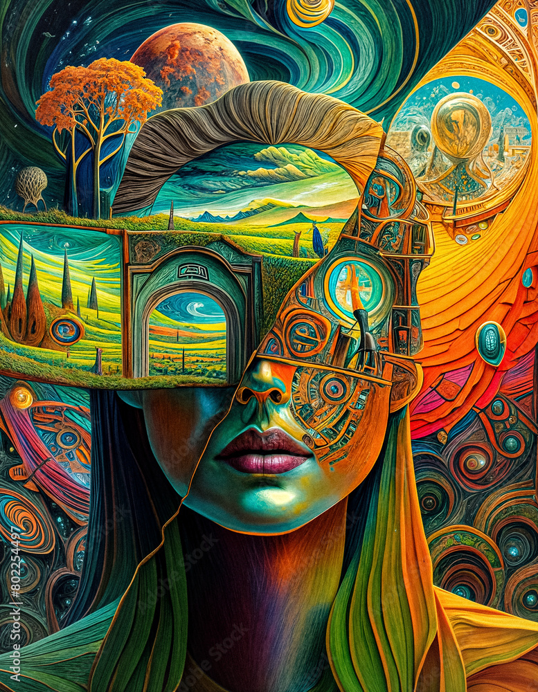 Fototapeta premium interior mask