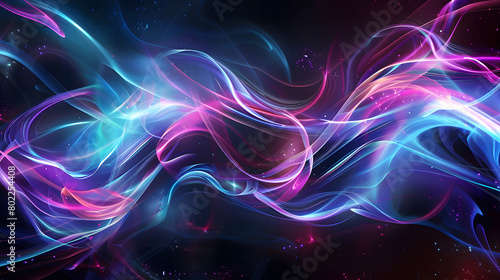 Abstract Art Design Background. Generative AI.