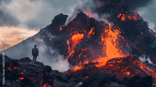 volcanic eruption in Iceland