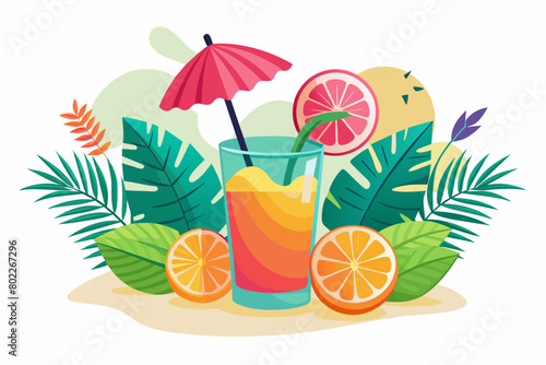 illustration of cocktail