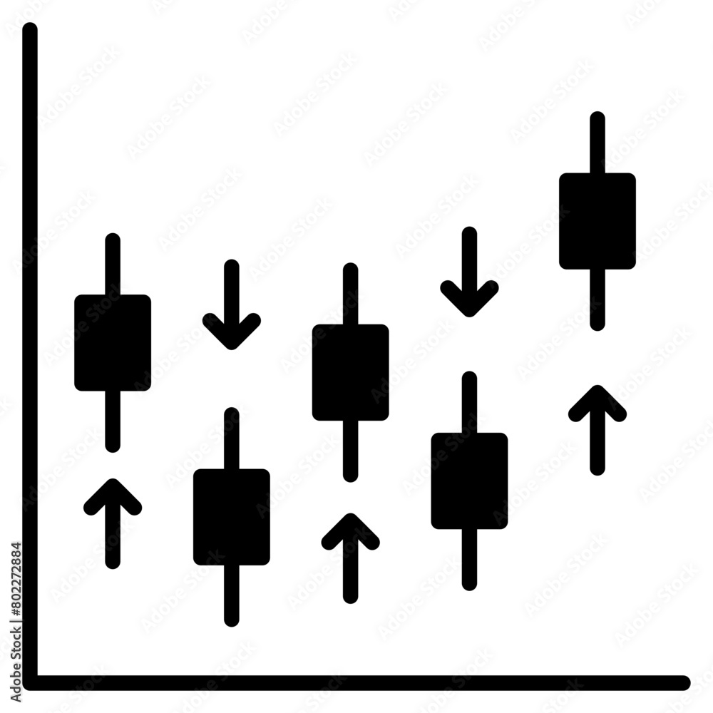 Market Volatility Icon Element For Design Market Volatility Icon Element For Design