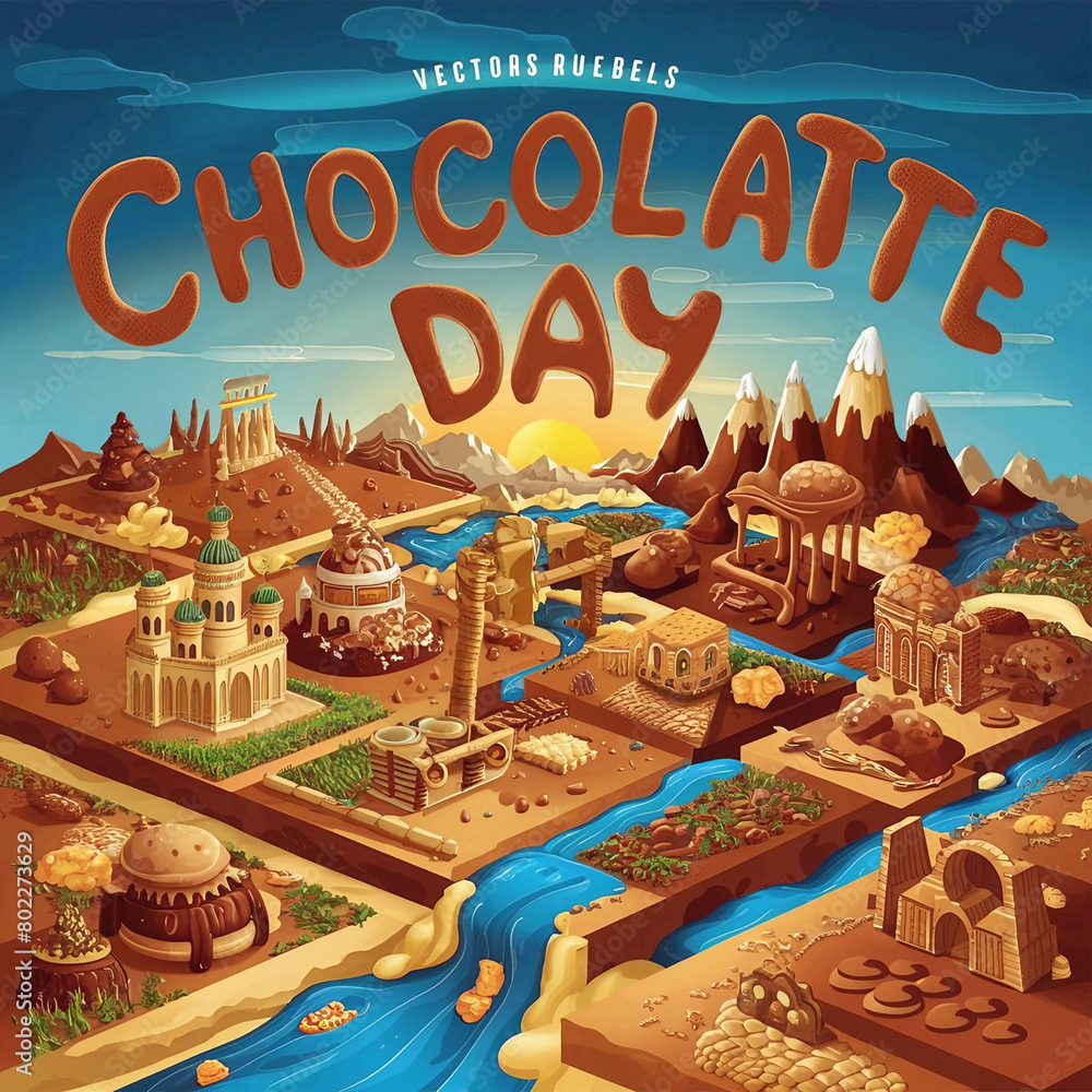 Happy world chocolate day