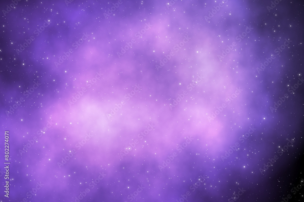 The beautiful of the Galaxy. Full with stars and gas clouds. Illustration design for background.