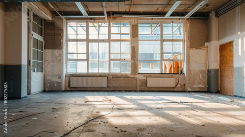 Renovated Office Space: Construction, Interior Design, Equipment