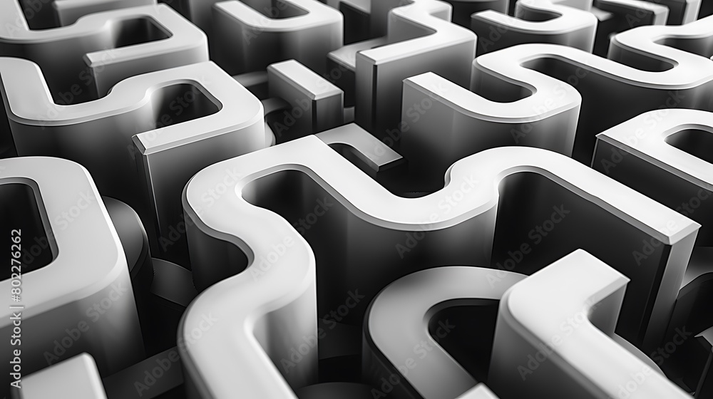 Navigate through the intricate design of a rectangular labyrinth, where ...