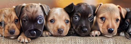 Small Breed Puppies Ready for Adoption - Find Your Loyal Companion in These Adorable Furballs photo