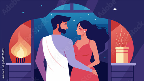 A couple rekindles their love and intimacy while detoxifying their bodies in the comforting warmth of the infrared sauna at their rejuvenating.