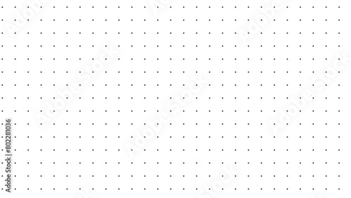 Minimalist Black Dot Pattern on White Background