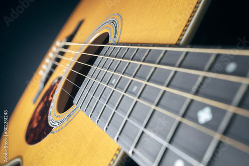 Acoustic guitar background © Brian Jackson