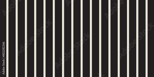 Prison bars realistic metal black background.