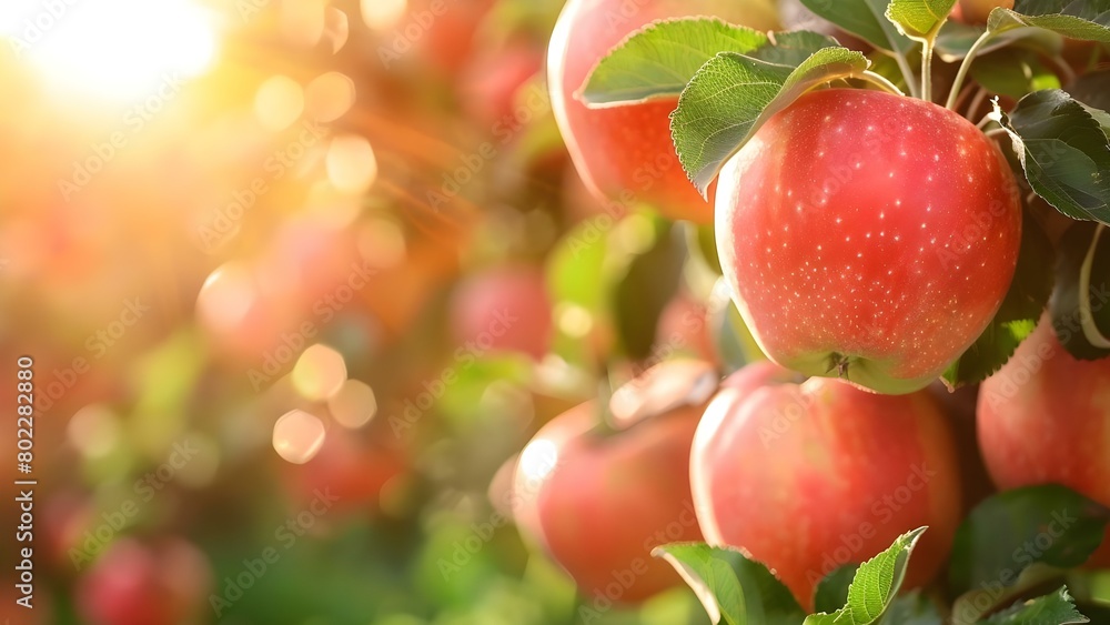 Golden Hour Glow: Apple Trees in a Fruit Farm. Concept Nature Photography, Golden Hour Lighting, Apple Orchard Portrait, Landscape Scenery, Sunset Silhouette Golden Hour Glow: Apple Trees in a Fruit Farm. Concept Nature Photography, Golden Hour Lighting, Apple Orchard Portrait, Landscape Scenery, Sunset Silhouette