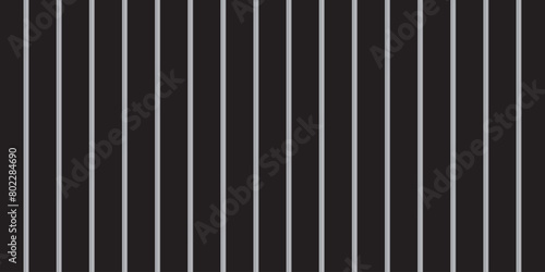Steel prison bars. Isolated on a transparent background