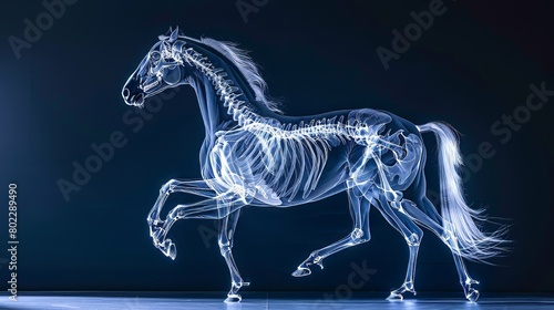 Horse In X-Ray