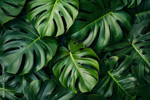monstera leaves