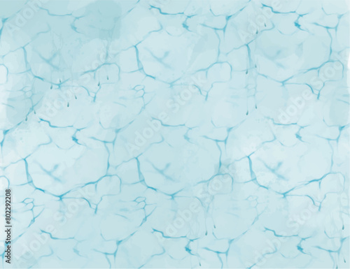 Blue watercolor splash background. Watercolor blue sea texture.