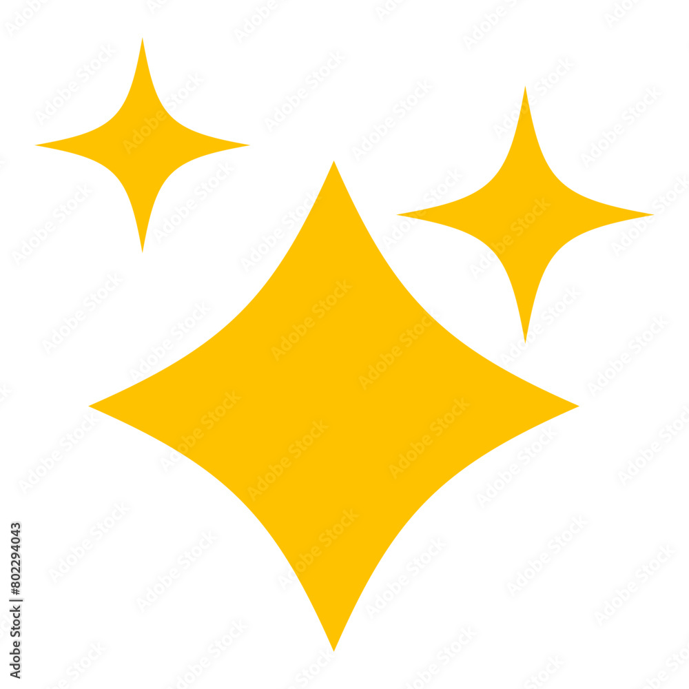 Yellow sparkle diamond stars - stock vector svg Yellow sparkle diamond stars - stock vector svg
