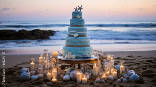 A beachthemed Sweet Sixteen party with surfboards  sandcastles  and a bonfire under the stars