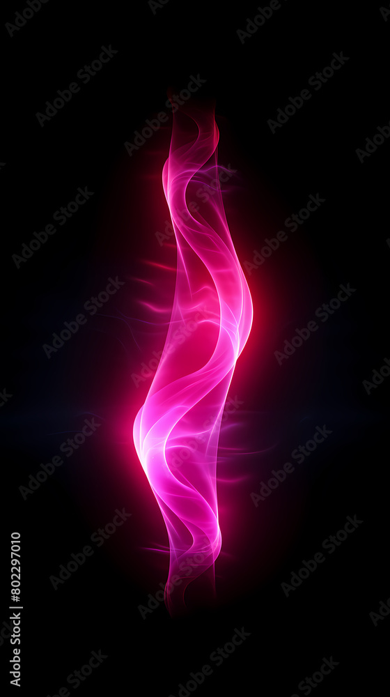 Abstract glowing purple waves Abstract glowing purple waves