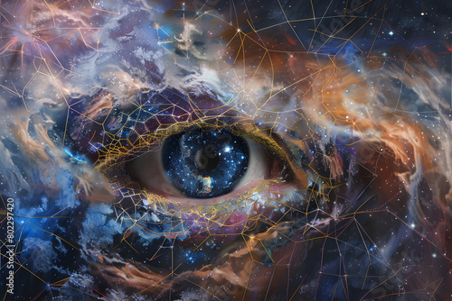 Cosmic Entity: Celestial Wonders, Galactic Traveler: Exploring the Universe, Ethereal Being: Otherworldly Beauty