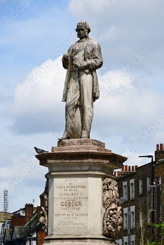 Richard Cobden Statue, London