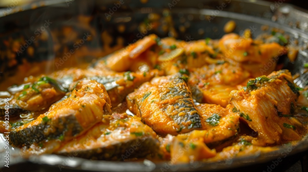 Barbadian cuisine. Peek-a-boo and flying fish. Barbadian cuisine. Peek-a-boo and flying fish.