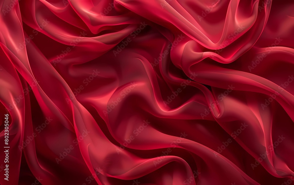 Colorful background of flowing red fabric. Smooth and soft. Colorful background of flowing red fabric. Smooth and soft.