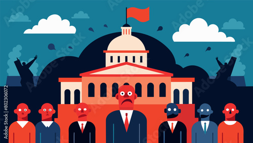 The citizens too could not escape the shadow of fear that loomed over the parliament building their trust in their government waning with each passing.