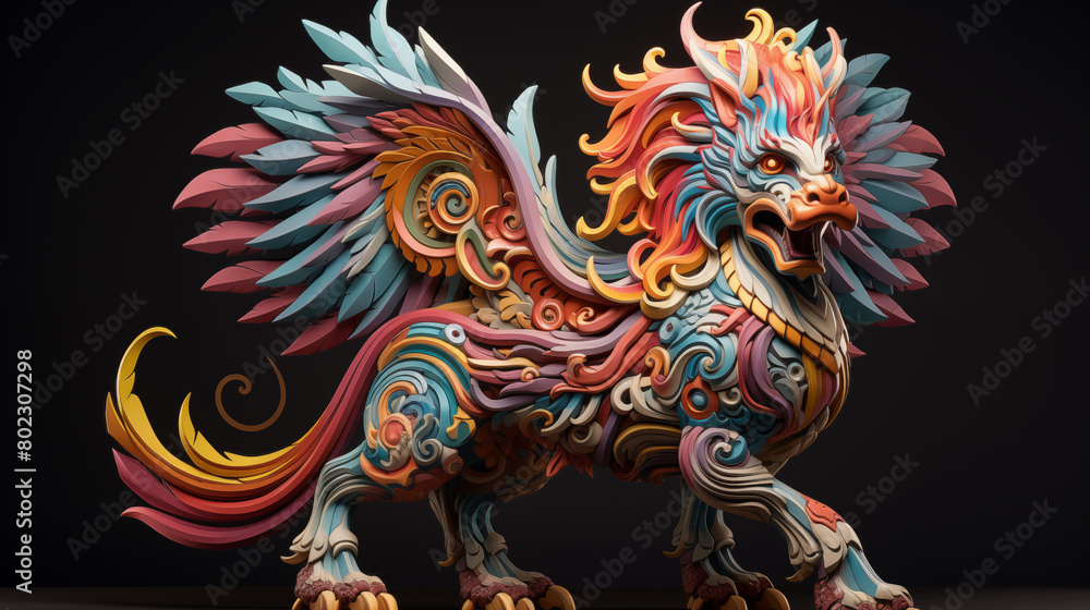 Cartoonish colorful 3d illustration of stylized mythical zombie, resurrection Cartoonish colorful 3d illustration of stylized mythical zombie, resurrection