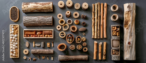 A Symphony of Diversity: A Collection of Different Types of Wood