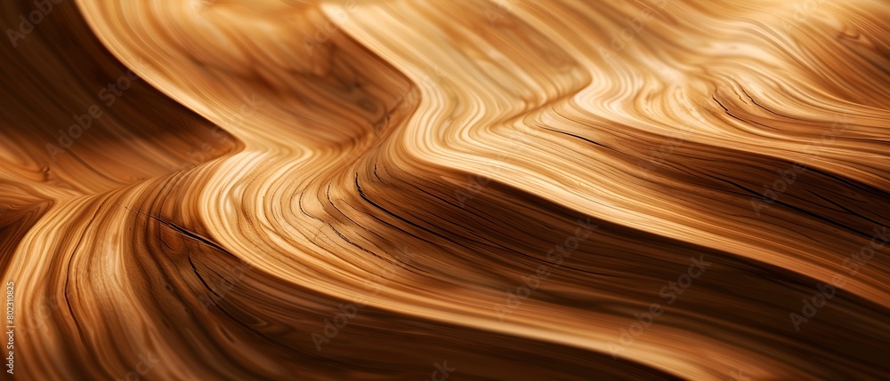 Abstract wood texture background with smooth wavy lines, elegant and modern background Abstract wood texture background with smooth wavy lines, elegant and modern background